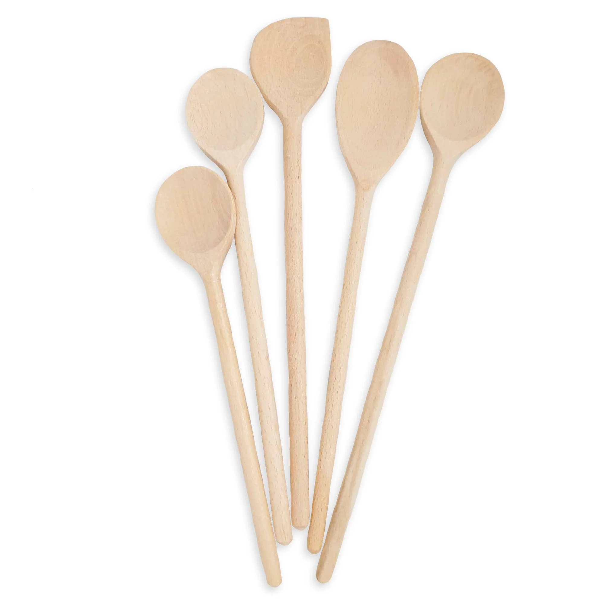 SOHFA Kochlöffel Holz Set – 5-teilig aus FSC®-zertifiziertem Buchenholz